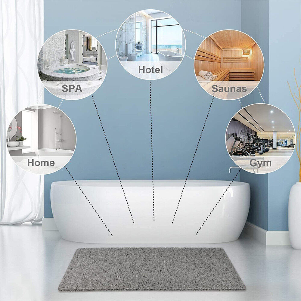 Bath Mat - Loofah Textured Shower Mat