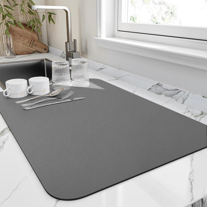 Dish Drying Mat - Bound Edge Countertop
