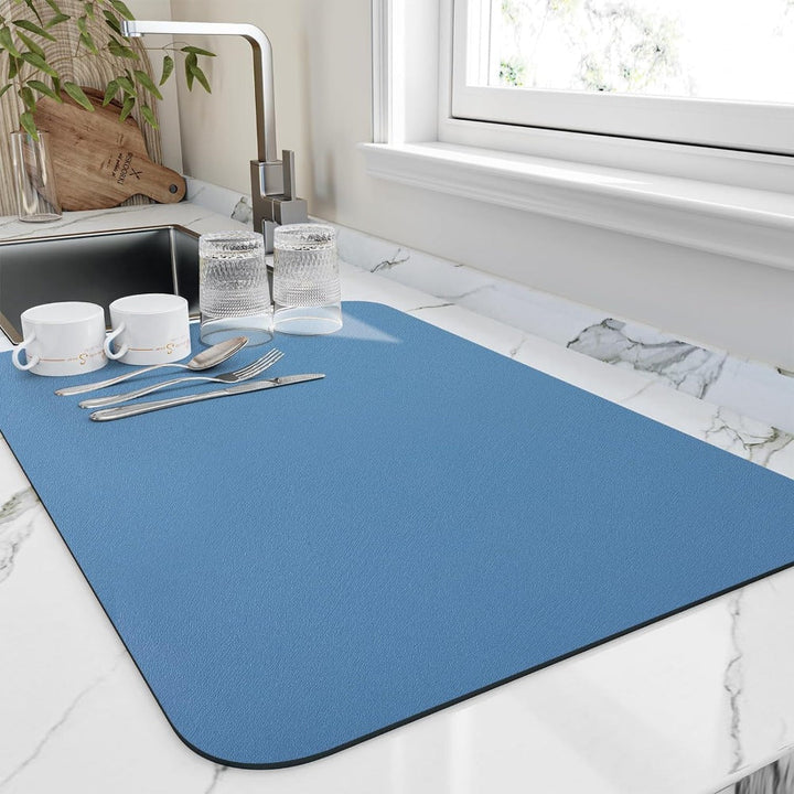 Dish Drying Mat - Bound Edge Countertop