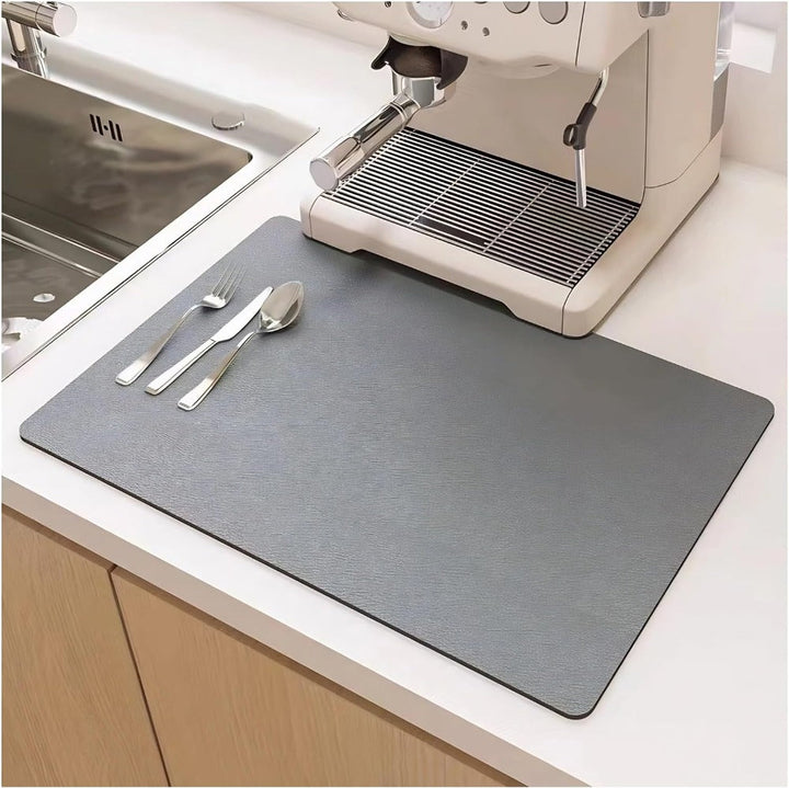 Dish Drying Mat - Bound Edge Countertop