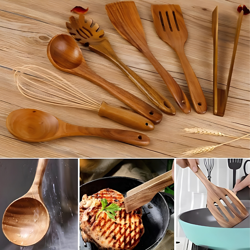 Kitchen Utensil Set - Cooking Tools with Whisk