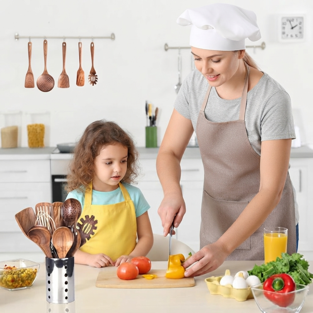 Kitchen Utensil Set - Cooking Tools with Whisk