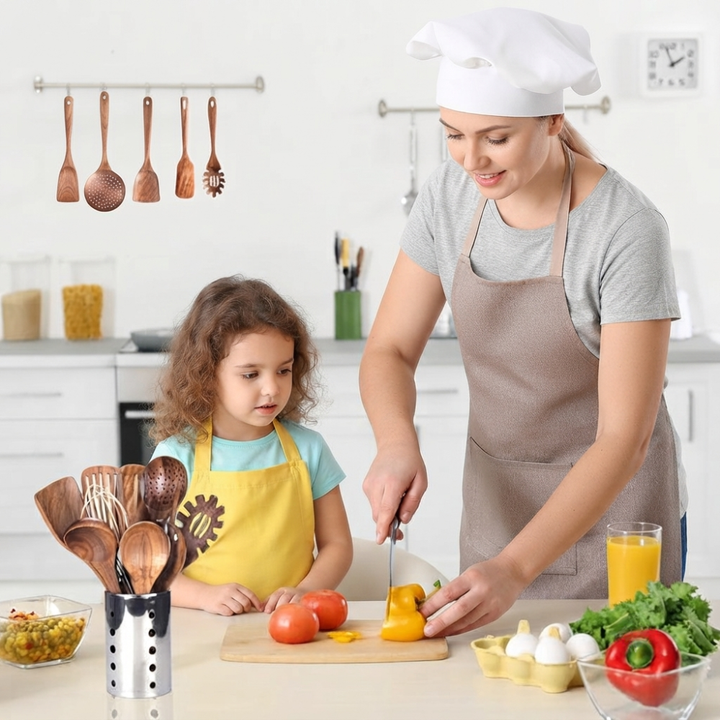 Kitchen Utensil Set - Cooking Tools with Whisk