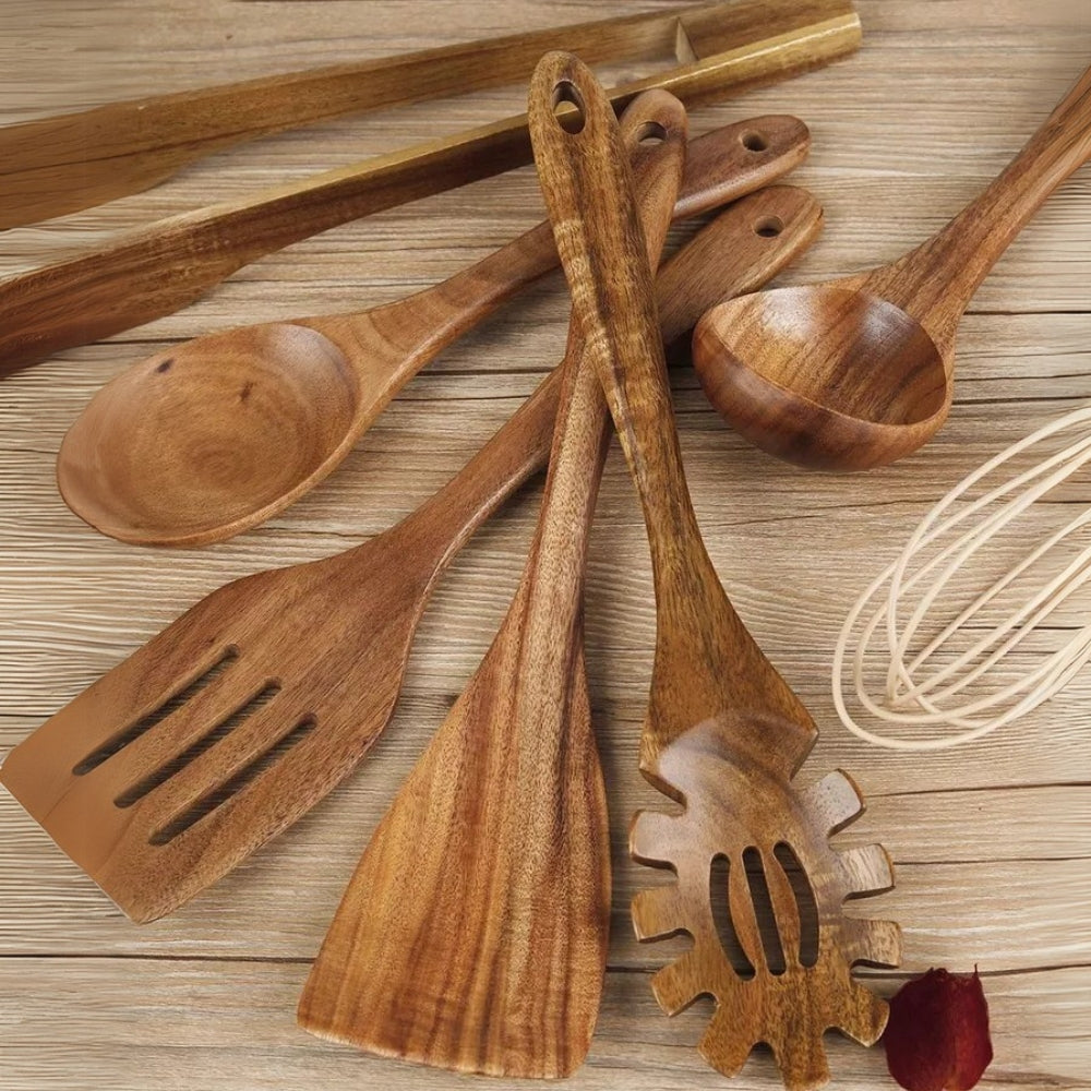 Kitchen Utensil Set - Cooking Tools with Whisk