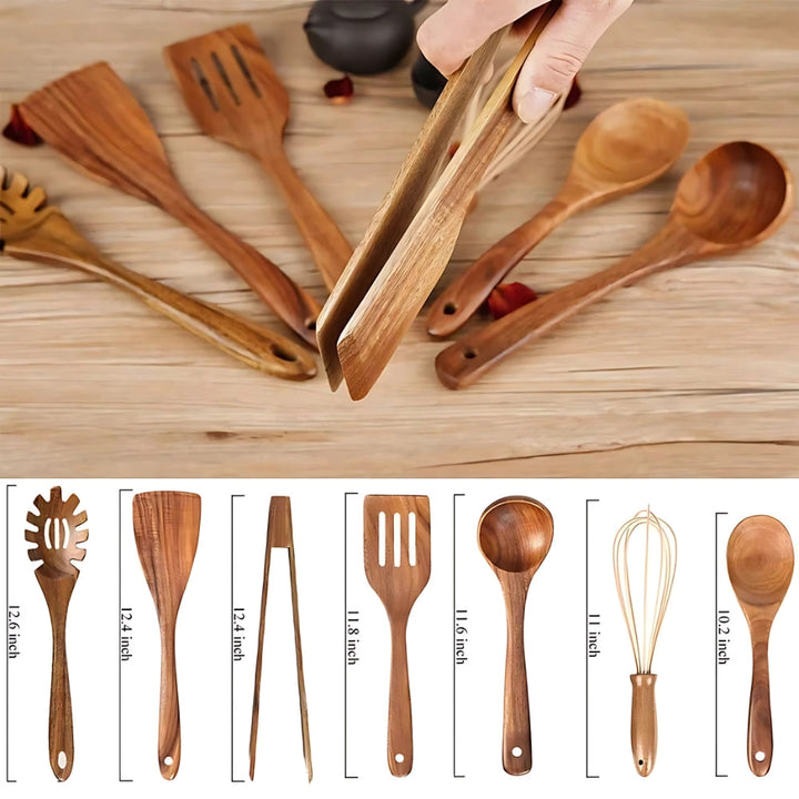 Kitchen Utensil Set - Cooking Tools with Whisk