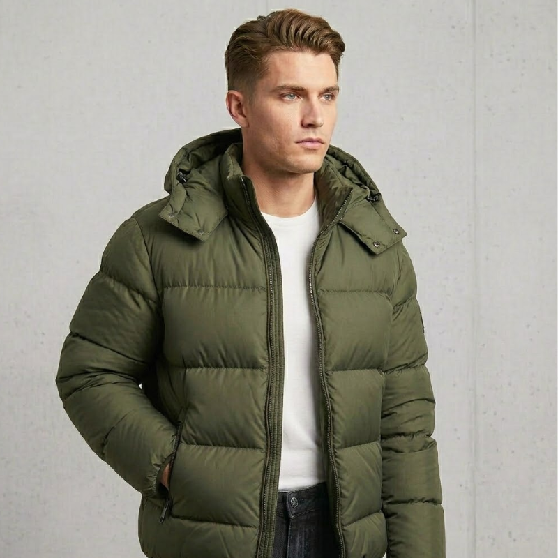 Men_s_Hooded_Puffer_Jacket_-_Zip_Front_Quilted