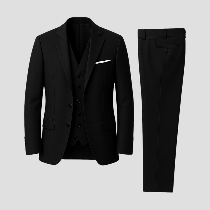 Men's Three Piece Suit - Notch Lapel