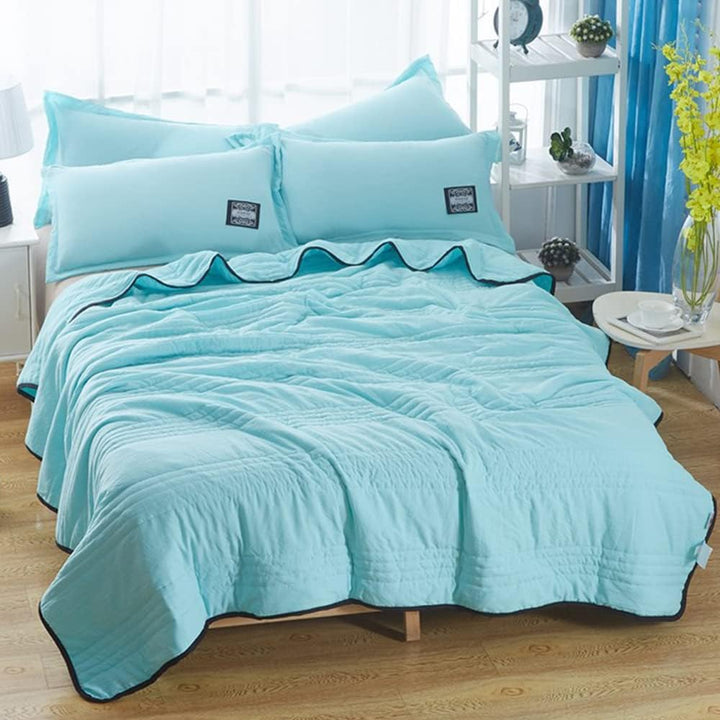 Quilt Blanket - Contrast Trim