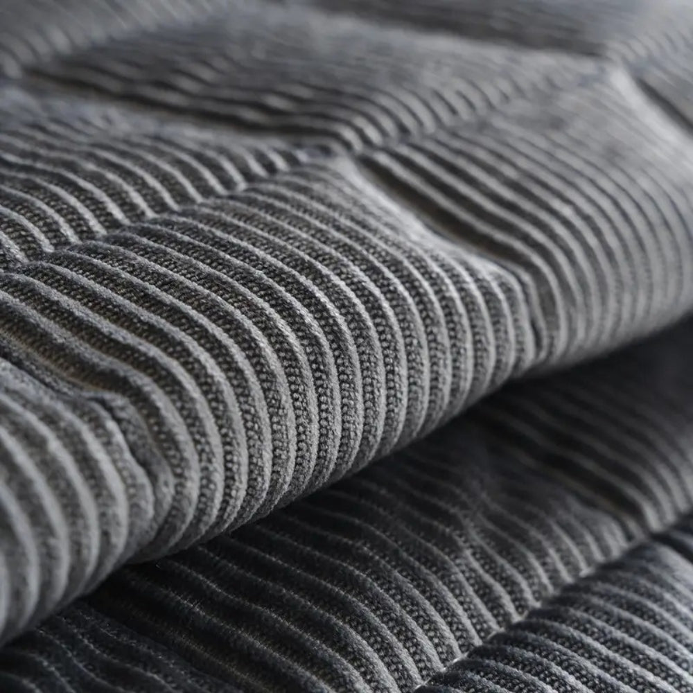 Sofa Cover - Quilted Corduroy Seat Cushion