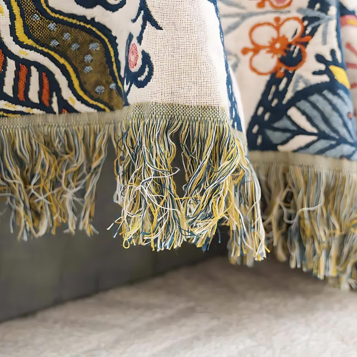Sofa Throw - Reversible Floral Print