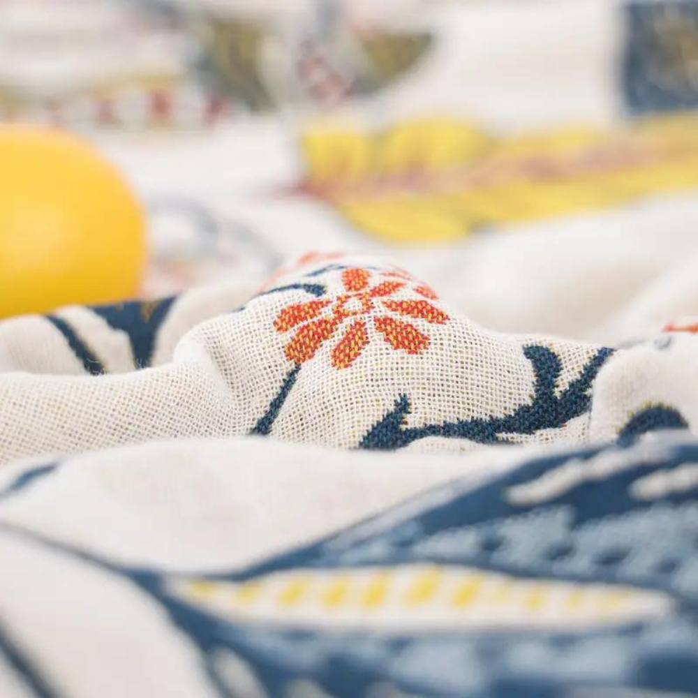  Sofa Throw - Reversible Floral Print