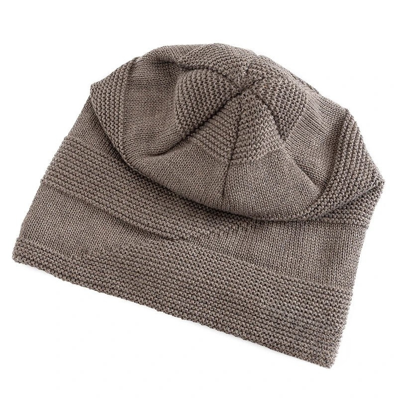 Women's Slouchy Knit Beanie - Fleece Lined Oversized Hat