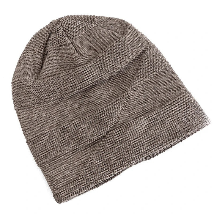Women's Slouchy Knit Beanie - Fleece Lined Oversized Hat
