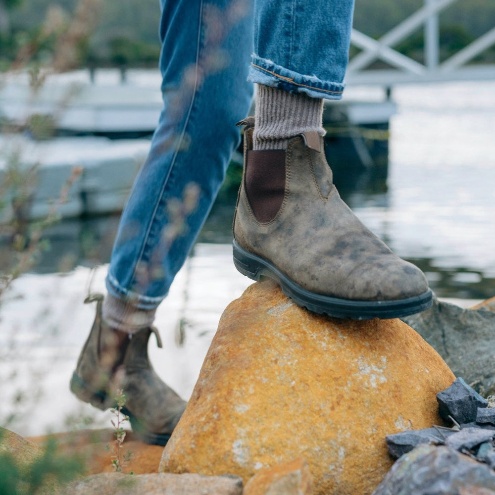 Womens Chelsea Boots - Slip-On Ankle Boots