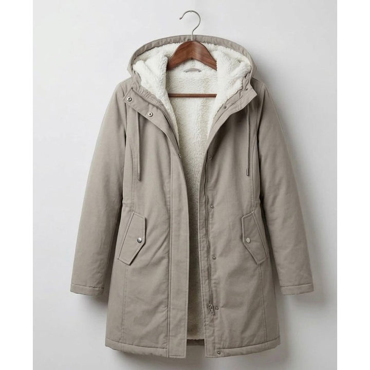 Women's Parka - Mid-Thigh Length with Storm Hood