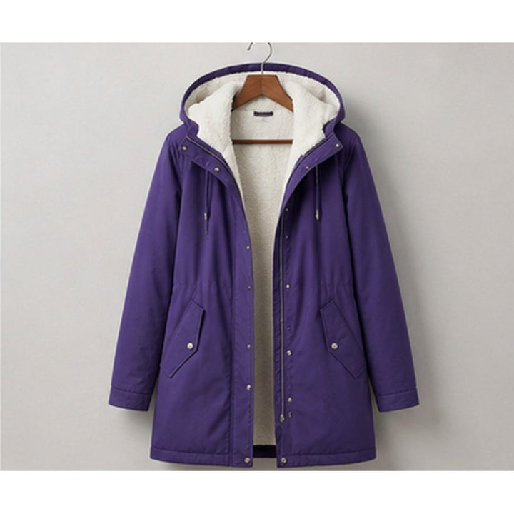 Women's Parka - Mid-Thigh Length with Storm Hood