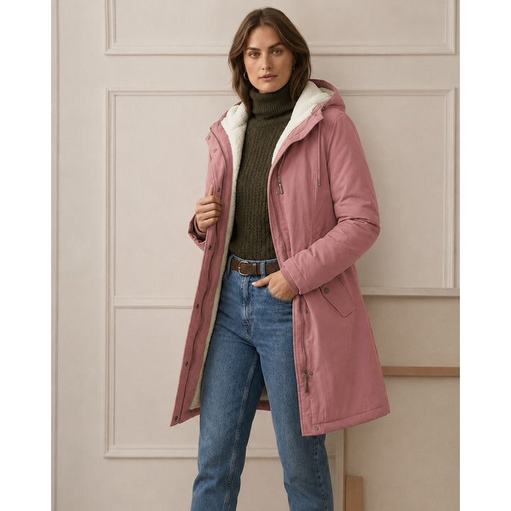 Women's Parka - Mid-Thigh Length with Storm Hood