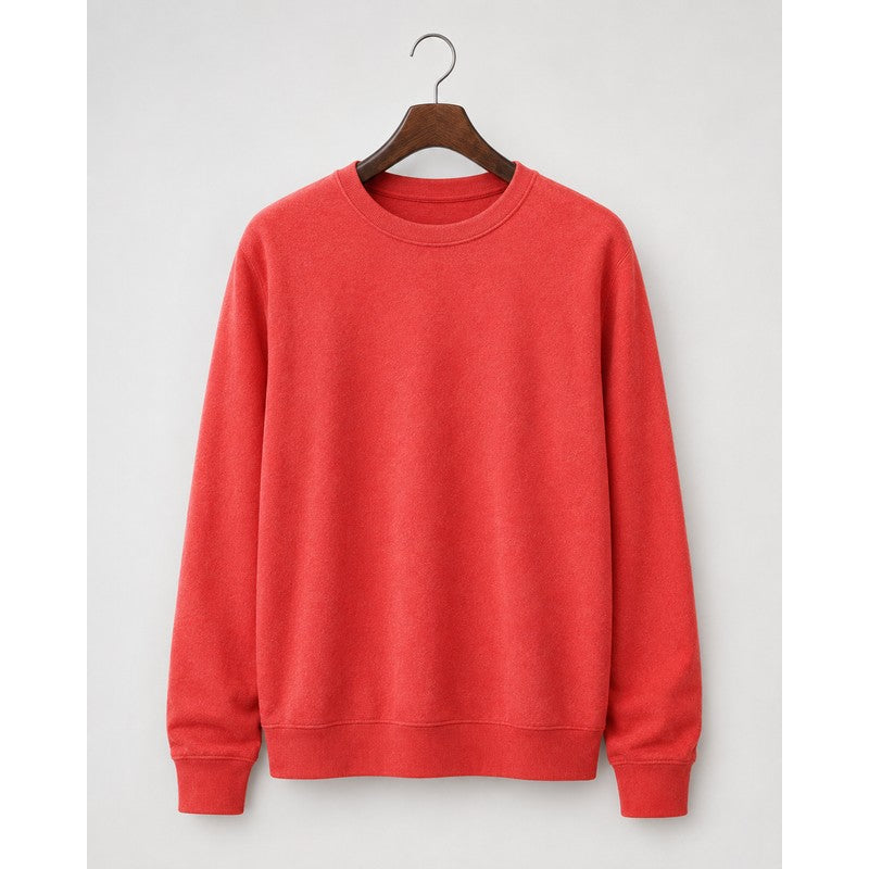 Women's Pullover Sweater - Crew Neck Ribbed Hem