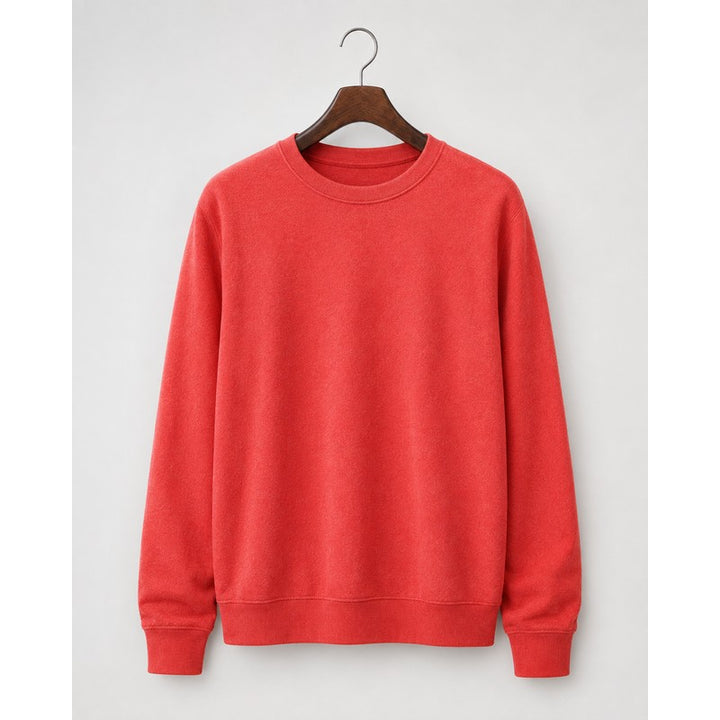 Women's Pullover Sweater - Crew Neck Ribbed Hem