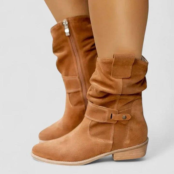 Women's Wide Fit Mid-Calf Boots