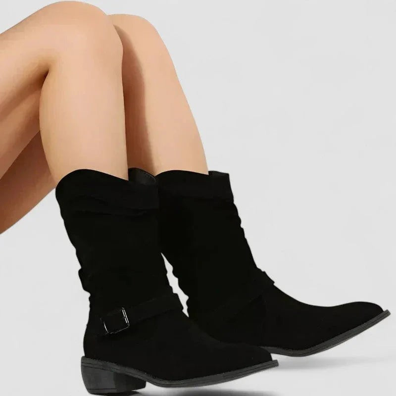 Women's Wide Fit Mid-Calf Boots
